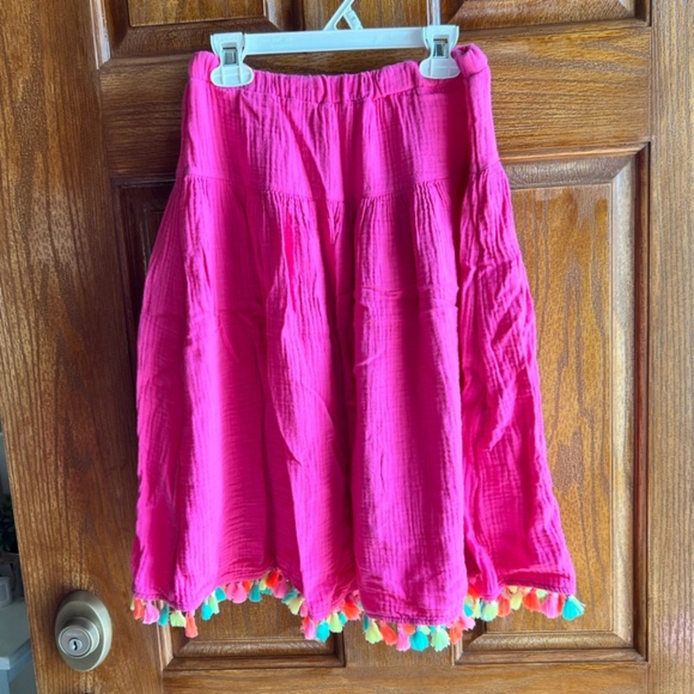 Girls skirt cat and jack boho size 10/12 Large